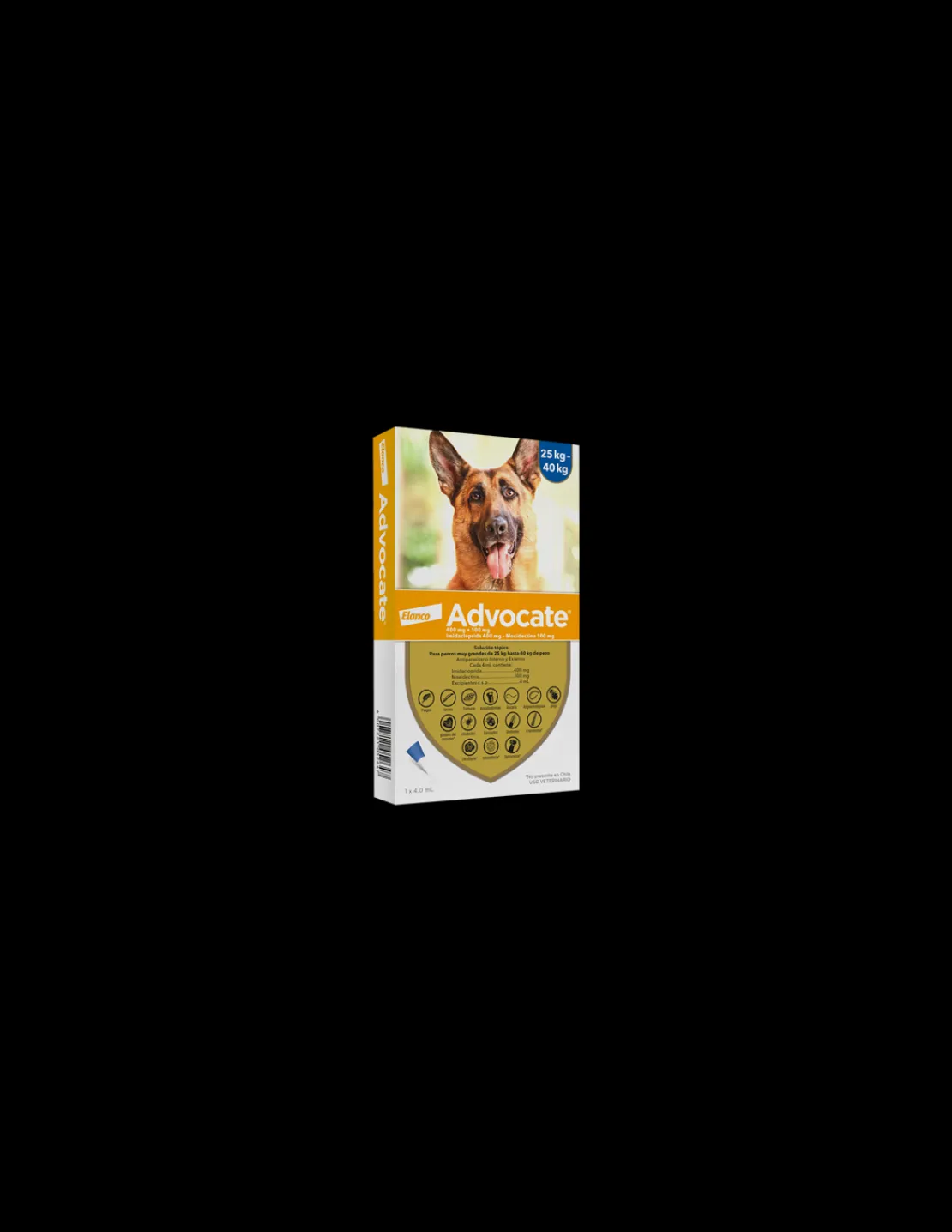 Perro 25 a 40 kg.*Advocate Hot