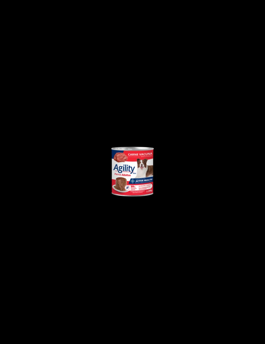 Perro Adulto Carne Lata 340 grs.*Agility Best
