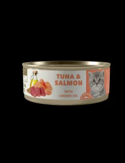 Atun y Salmon Kitten Lata 80 grs.*Amity New