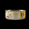 Pollo y Conejo Gato Lata 80 grs.*Amity Outlet