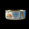 Sardina y Salmon Gato Lata 80 grs.*Amity Best