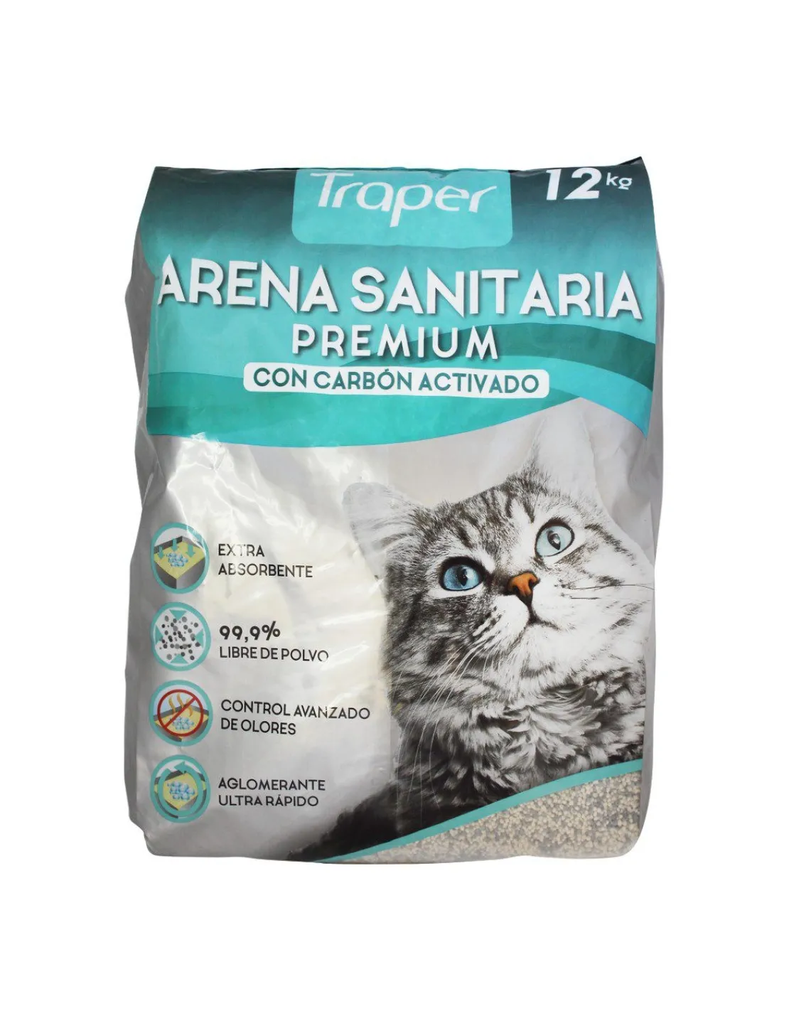 Arena Premium Carbon Activado 12 kg.*Traper Clearance