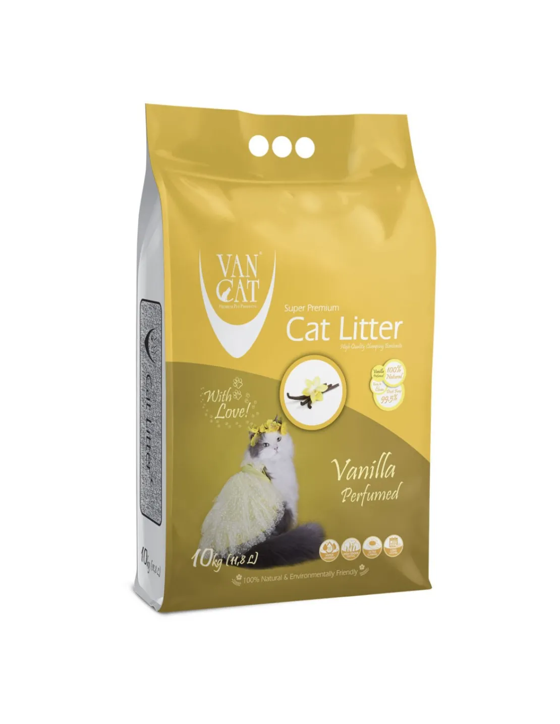 Arena Vainilla 10 kg.*Van Cat Best
