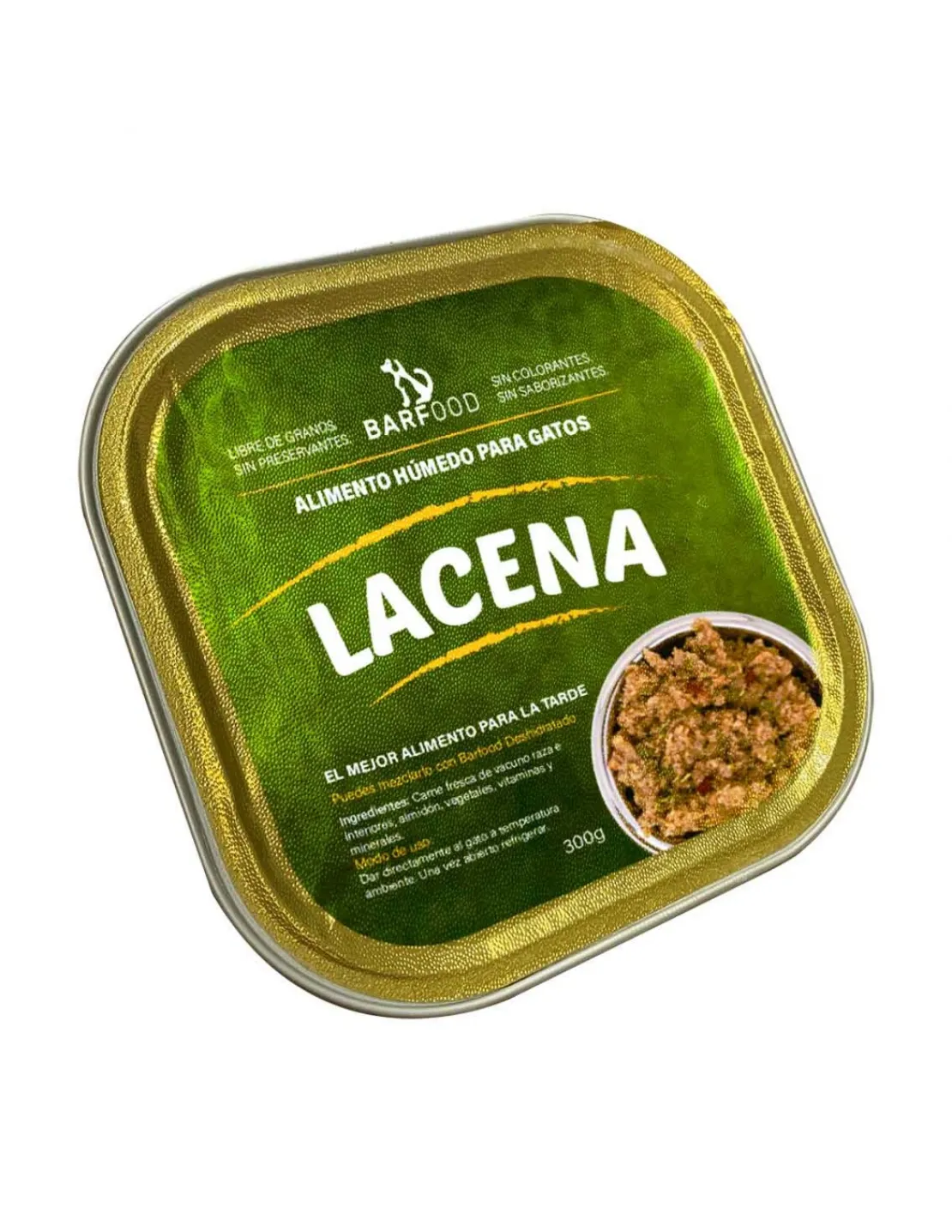 Lacena Alimento Humedo Gato 300 grs.*Barfood Outlet