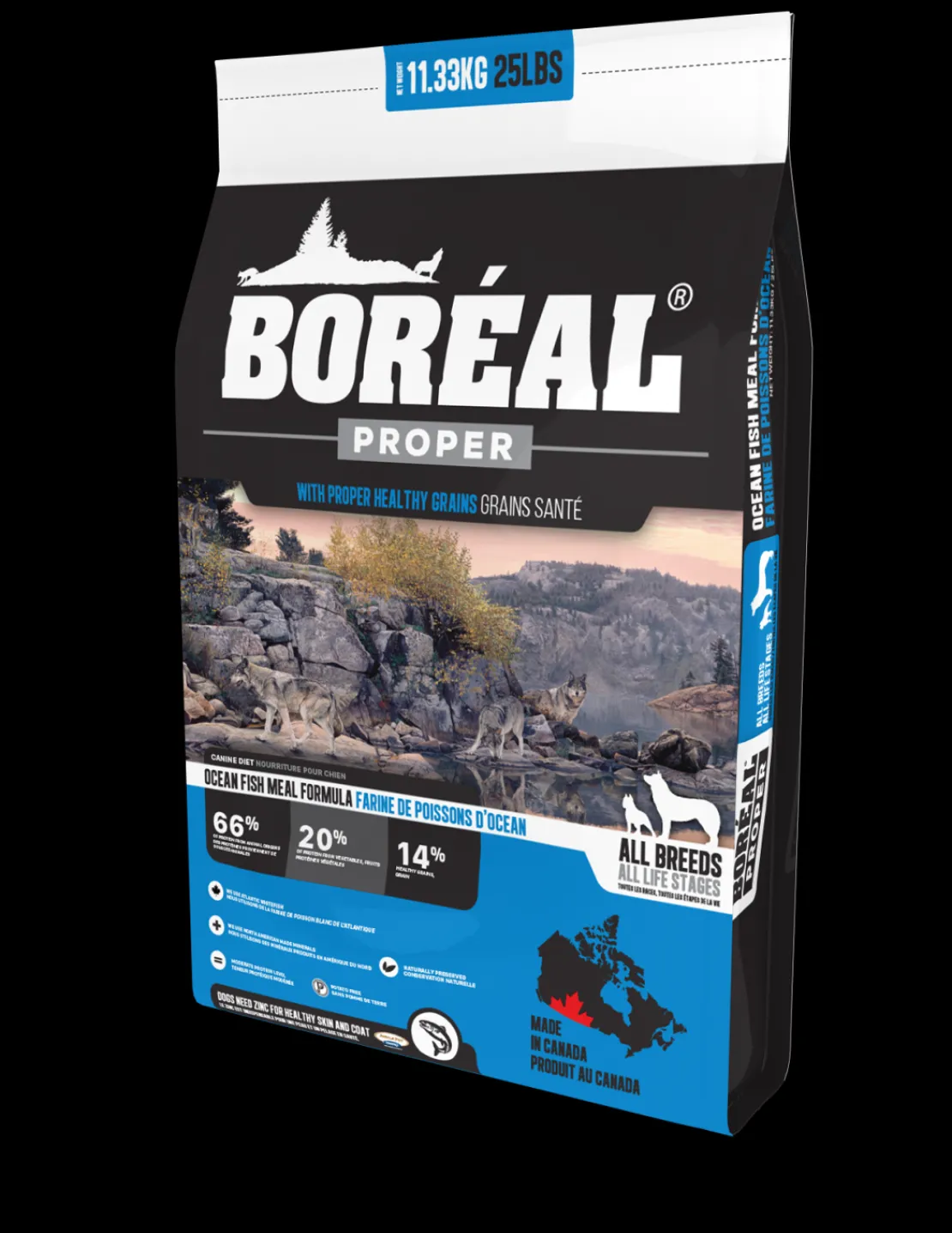 Perro Proper Ocean Fish 11,33 kg.*Boreal Discount