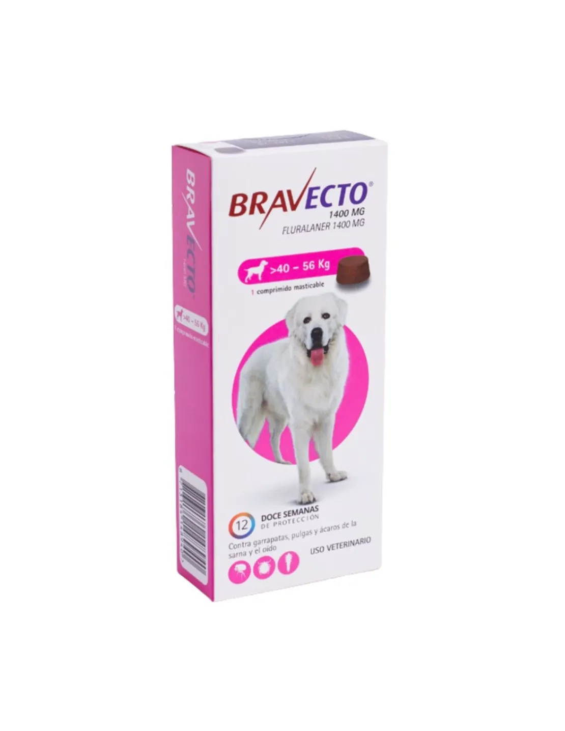 40 a 56 kg.*Bravecto Online