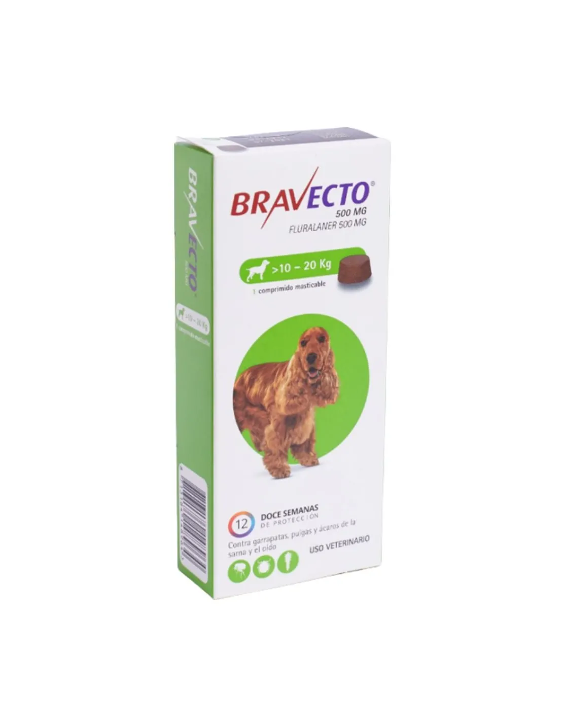 10 a 20 kg.*Bravecto Discount