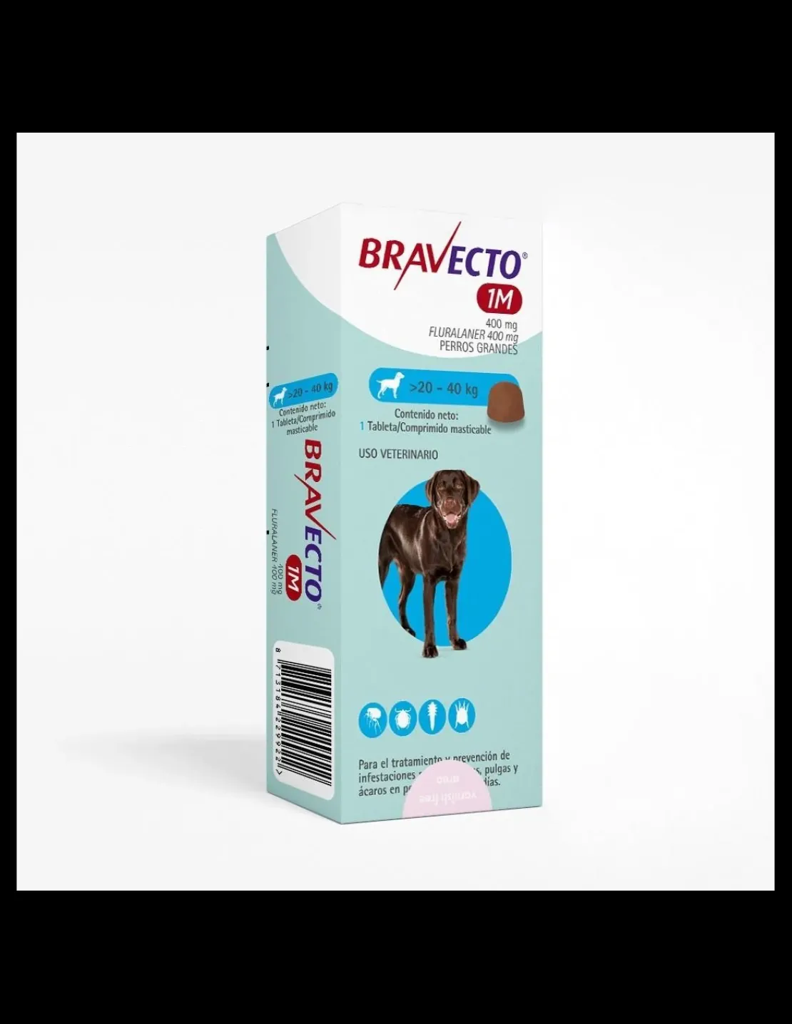 20 a 40 kg. 1 Mes*Bravecto Clearance