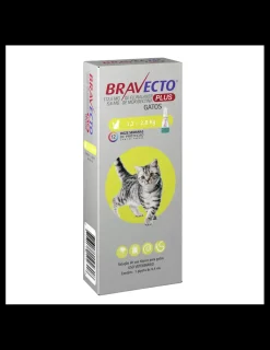 Plus Gato 1,2 a 2,8 kg.*Bravecto Fashion