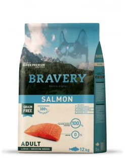 Adulto Medium y Large Salmon 12 kg.*Bravery Clearance