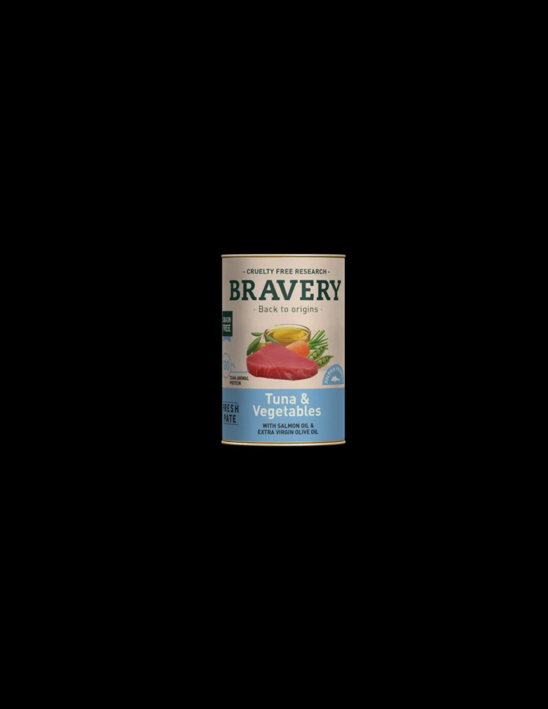 Atun y Vegetales Perro Lata 290 grs.*Bravery Fashion