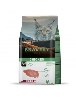 Gato Adulto Pollo 7 kg.*Bravery Hot