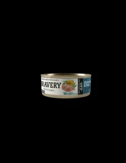Pollo y Guisantes Gato Lata 70 grs.*Bravery Discount