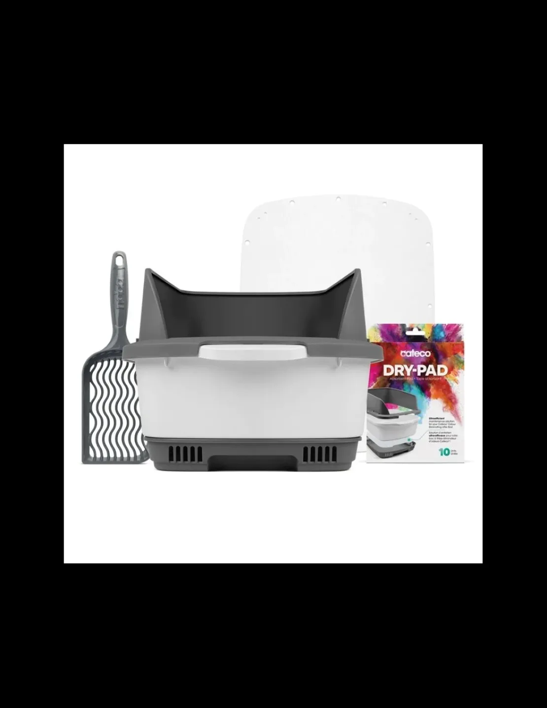 Bandeja Sanitaria Kit Gris*Cateco Best