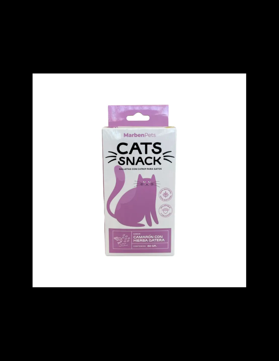 Galletas Camaron y Hierba Gatera 80 grs.*Cats Snack Online