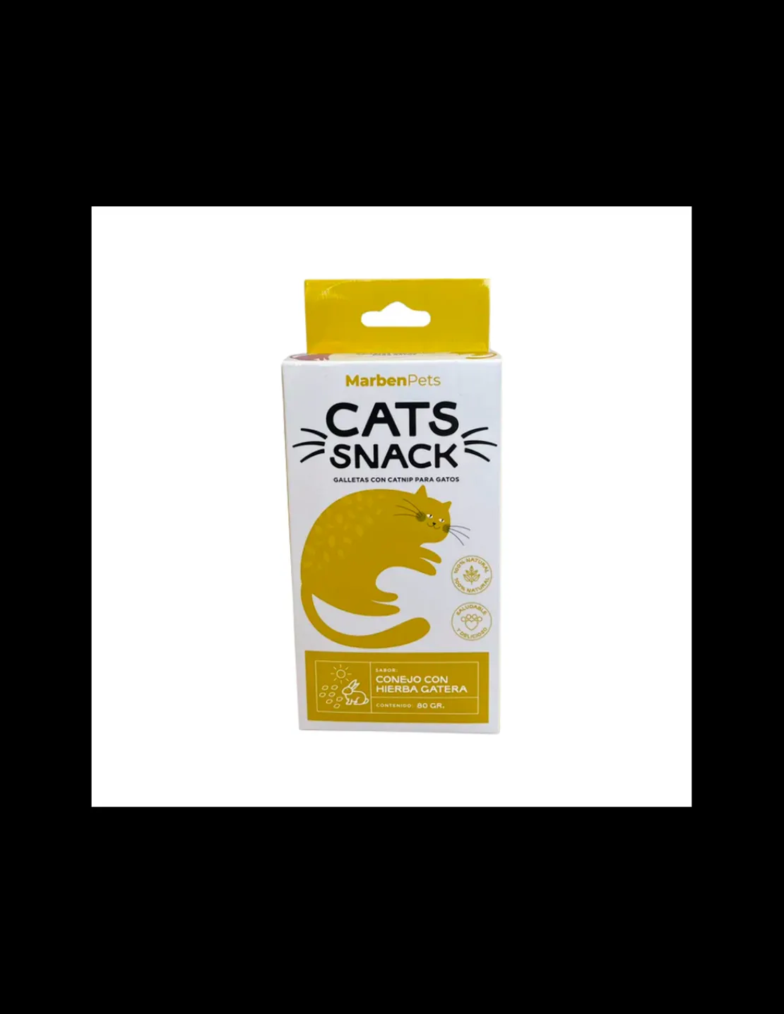 Galletas Conejo y Hierba Gatera 80 grs.*Cats Snack New