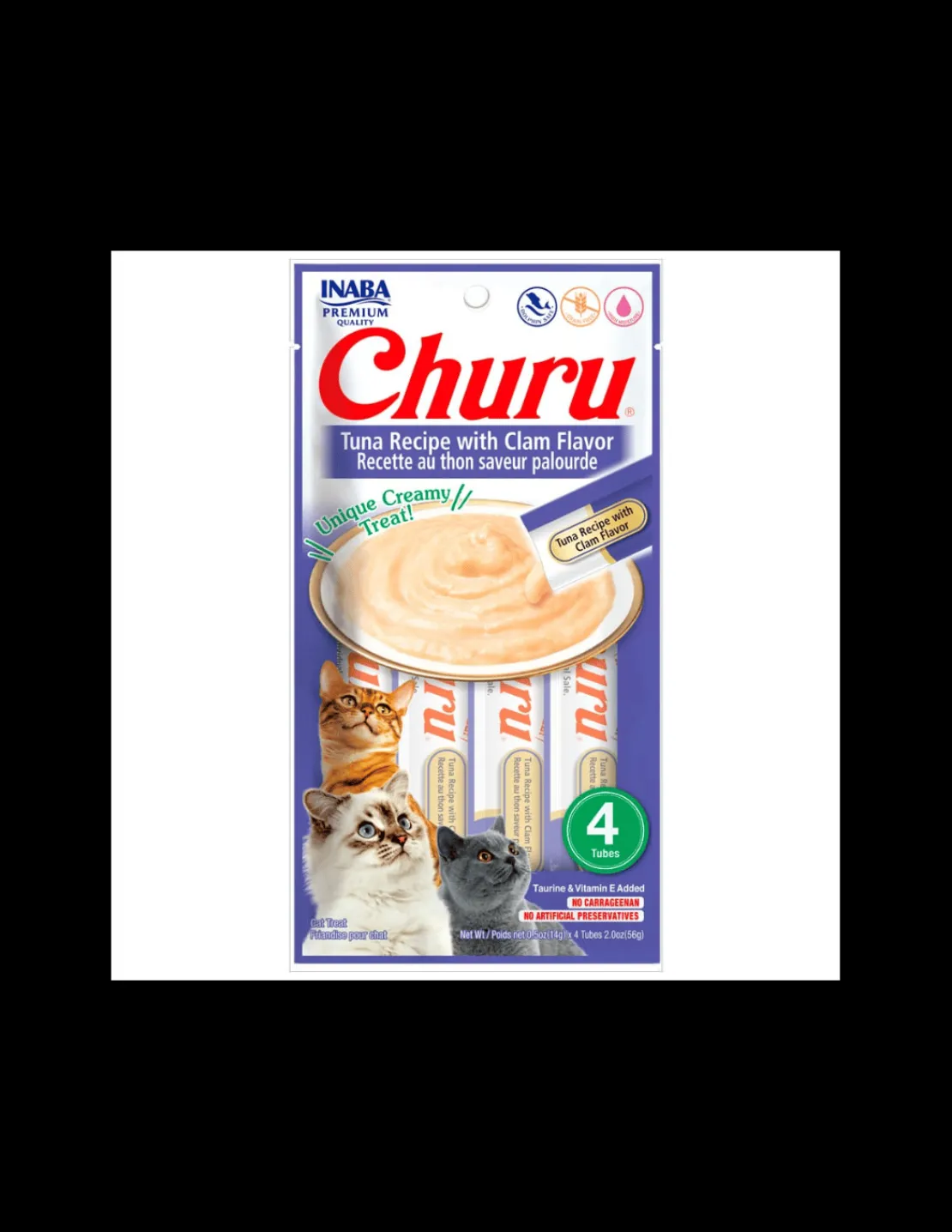 Atun Almeja Gatos 56 grs.*Churu Best