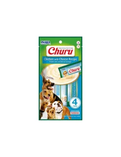 Pollo Queso Perros 4 tubos*Churu Hot
