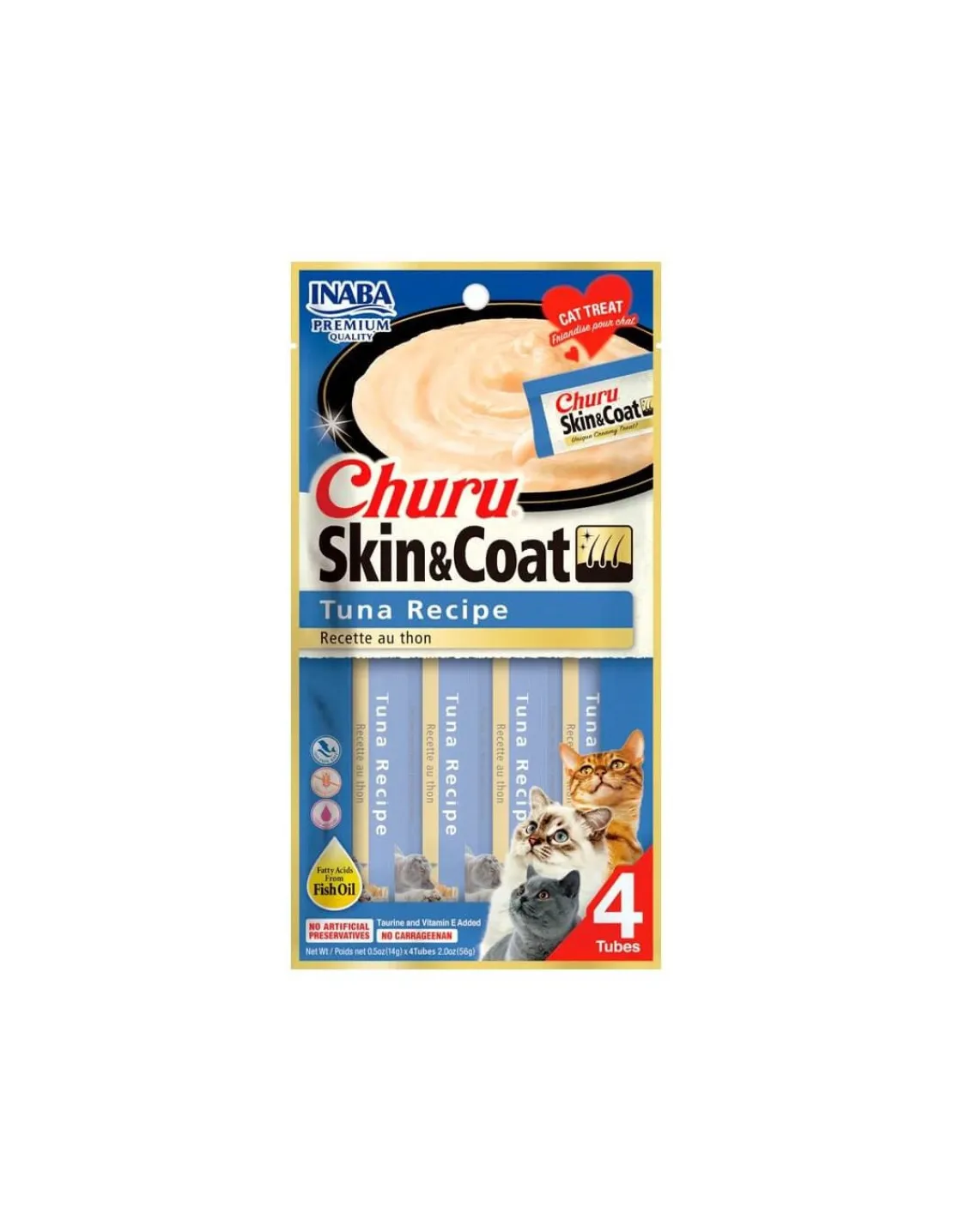 Skin & Coat Atun Gatos 56 grs.*Churu Online