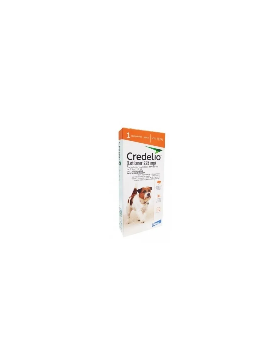 1 comprimido 5,5 a 11 kg.*Credelio Sale