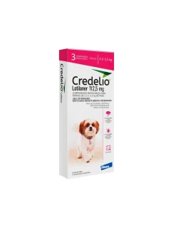 3 comprimidos 2,5 a 5,5 kg.*Credelio Sale