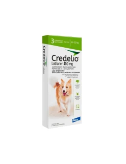 3 comprimidos 11 a 22 kg.*Credelio Fashion