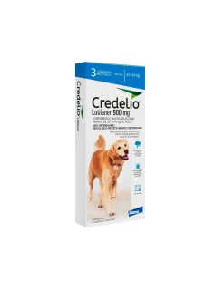 3 comprimidos 22 a 45 kg.*Credelio Best