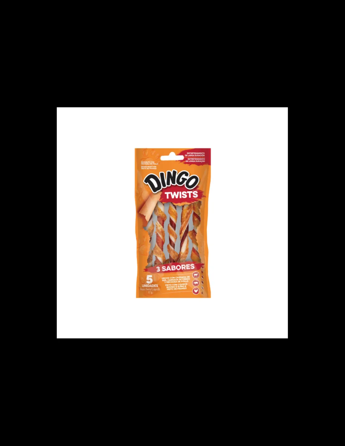 Twists 3 Sabores 5 Unidades*Dingo Discount