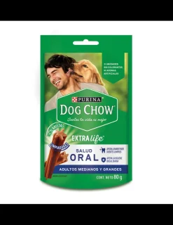 Salud Oral Adultos Medianos y Grandes 80 grs.*Dog Chow Sale