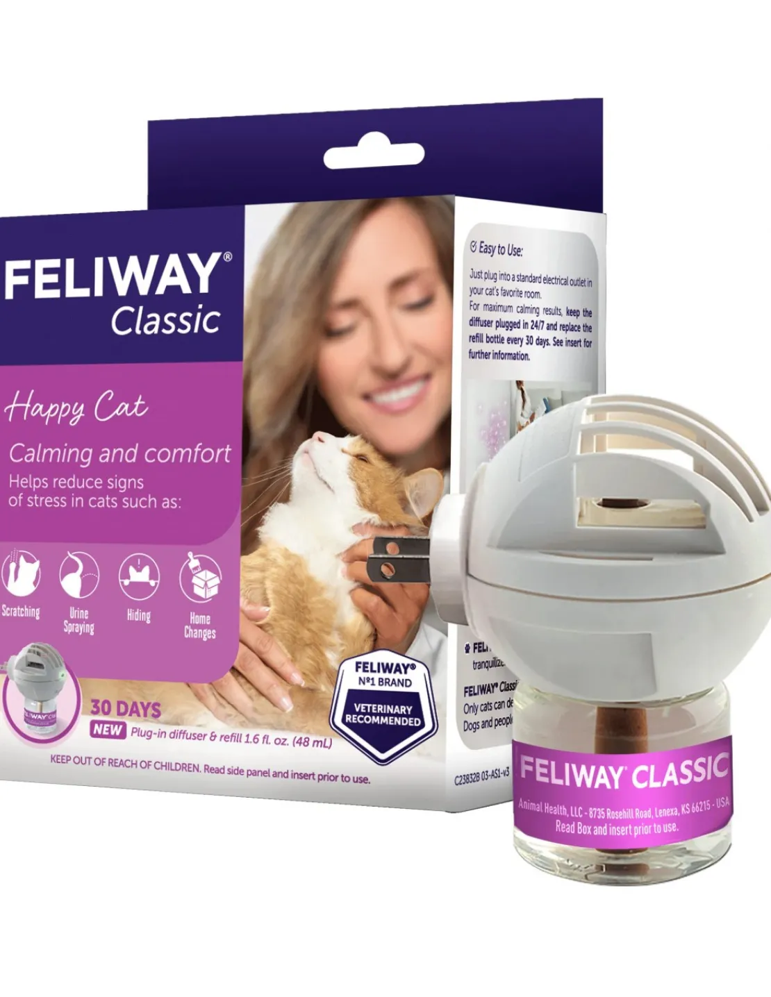 Classic Difusor + Repuesto 48 ml.*Feliway Fashion