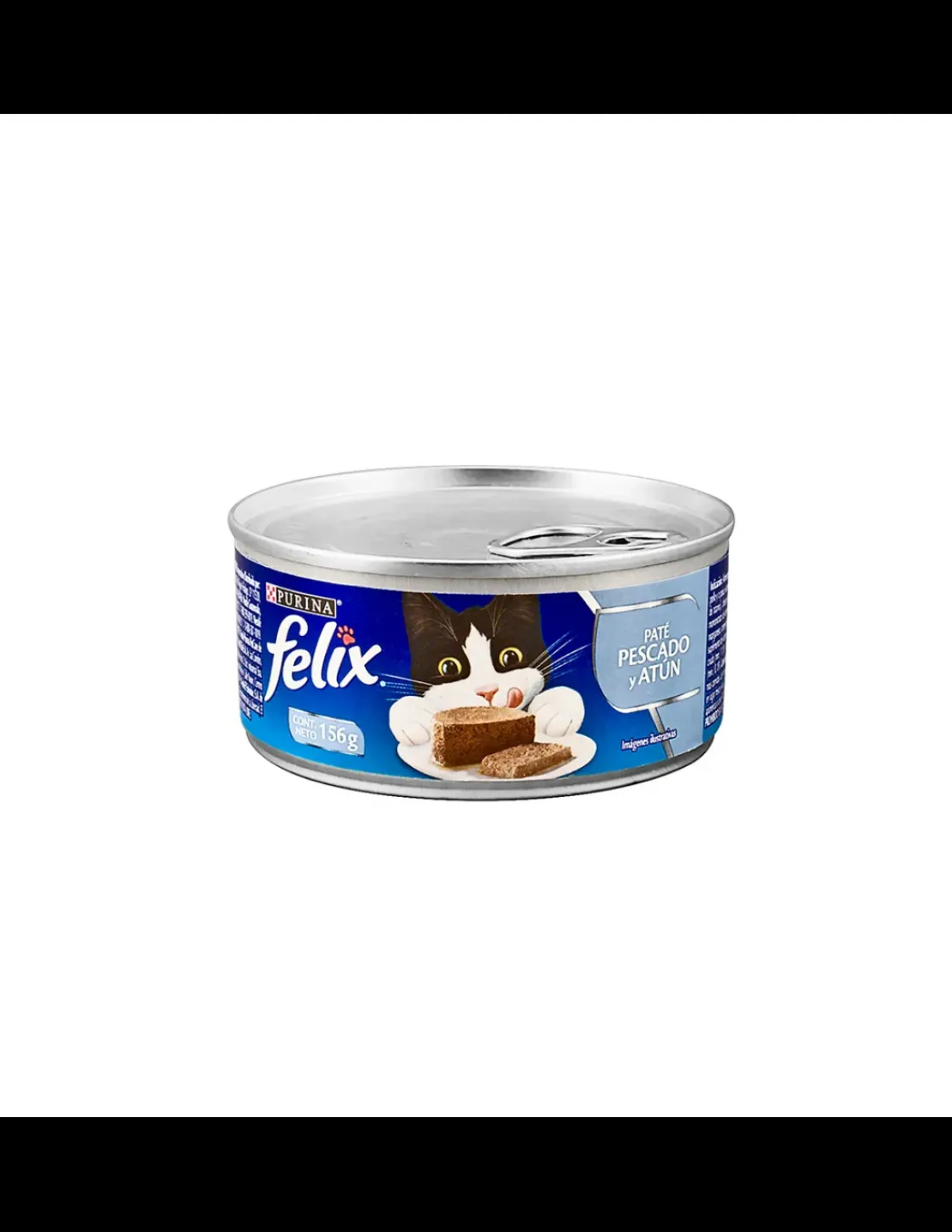 Pate Pescado y Atun Lata 156 grs.*Felix Hot