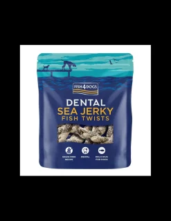 Dental Sea Jerky Fish Twists 100 grs.*Fish4Dogs Hot