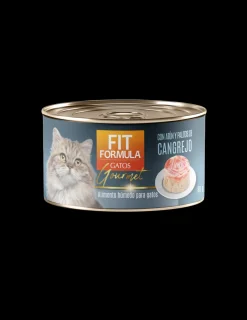 Gato Lata Gourmet Atun y Palitos de Cangrejo 80 grs.*Fit Formula Sale
