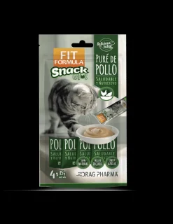 Snack Pure de Pollo Gatos 60 grs.*Fit Formula Hot