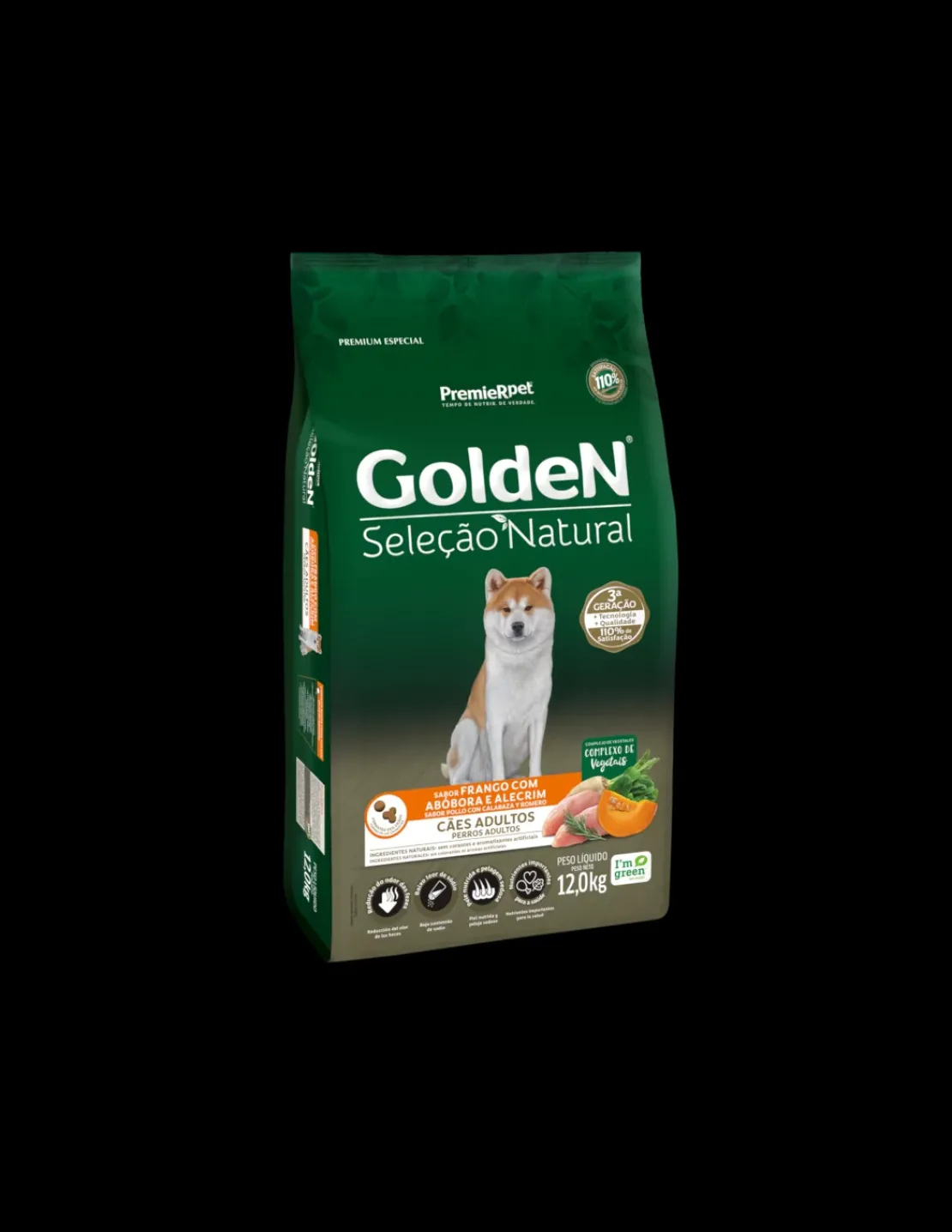 Golden Adulto Pollo y Calabaza 3 kg.*Premier Online