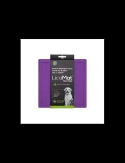 Soother Morado Perros*LickiMat Hot