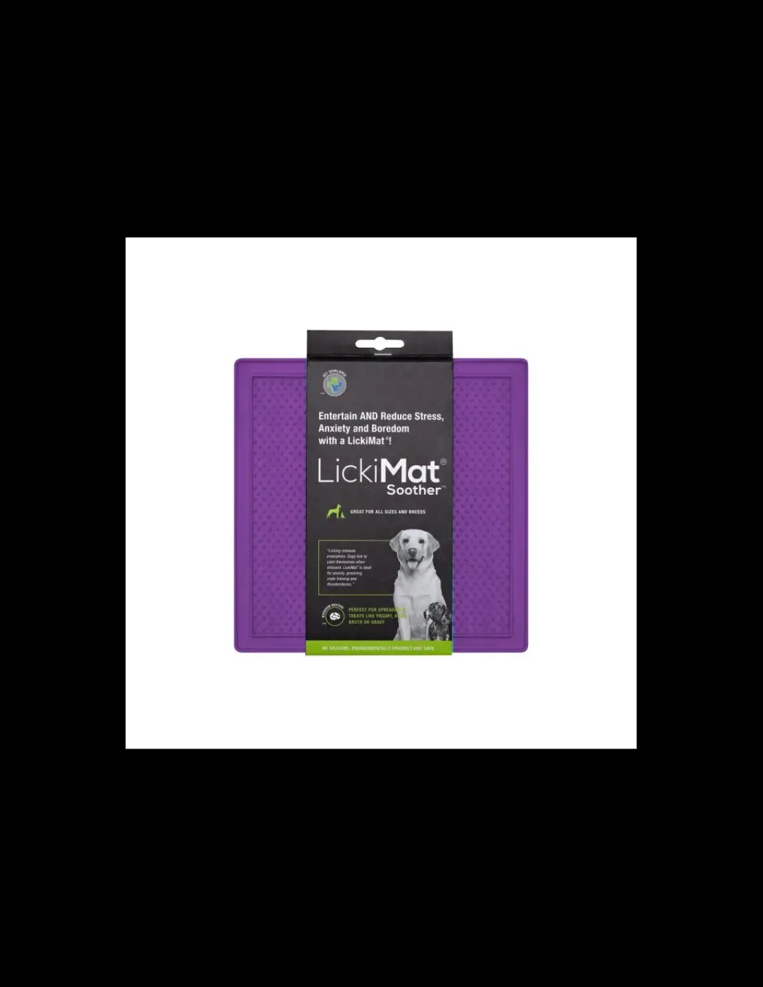 Soother Morado Perros*LickiMat Hot
