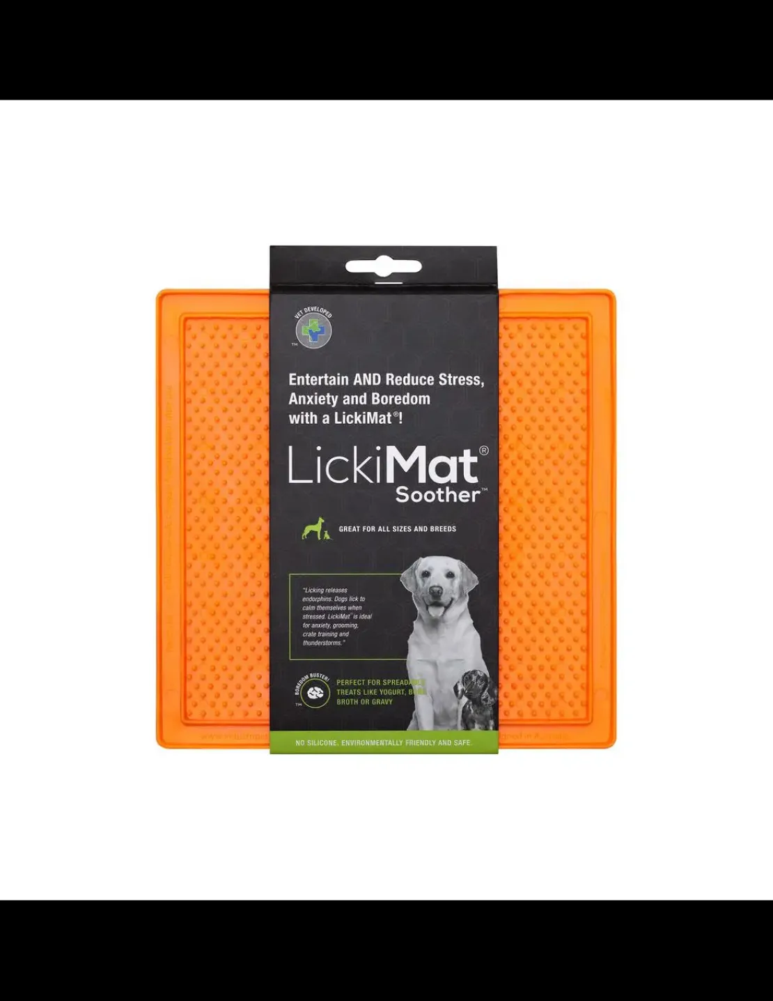 Soother Naranja Perros*LickiMat Online
