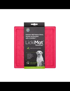 Soother Pink Perros*LickiMat Fashion