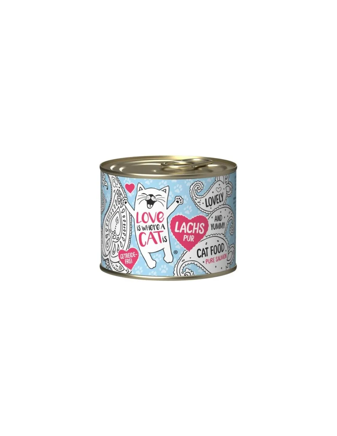 Salmon Lata 200 grs.*Love is where a cat is Best