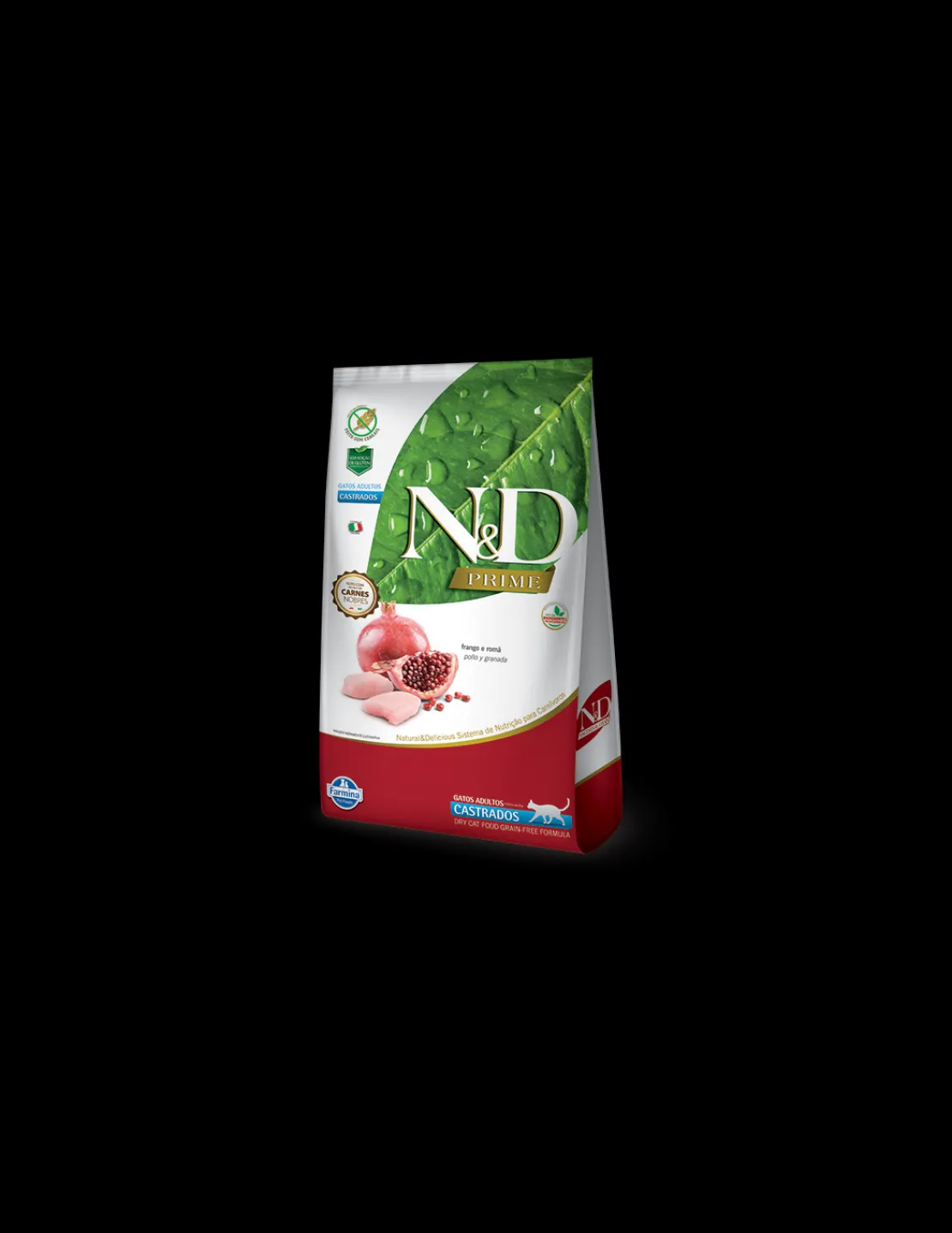 N&D Prime Gato Castrado Pollo Libre de Granos 1,5 kg.*Natural & Delicious Online