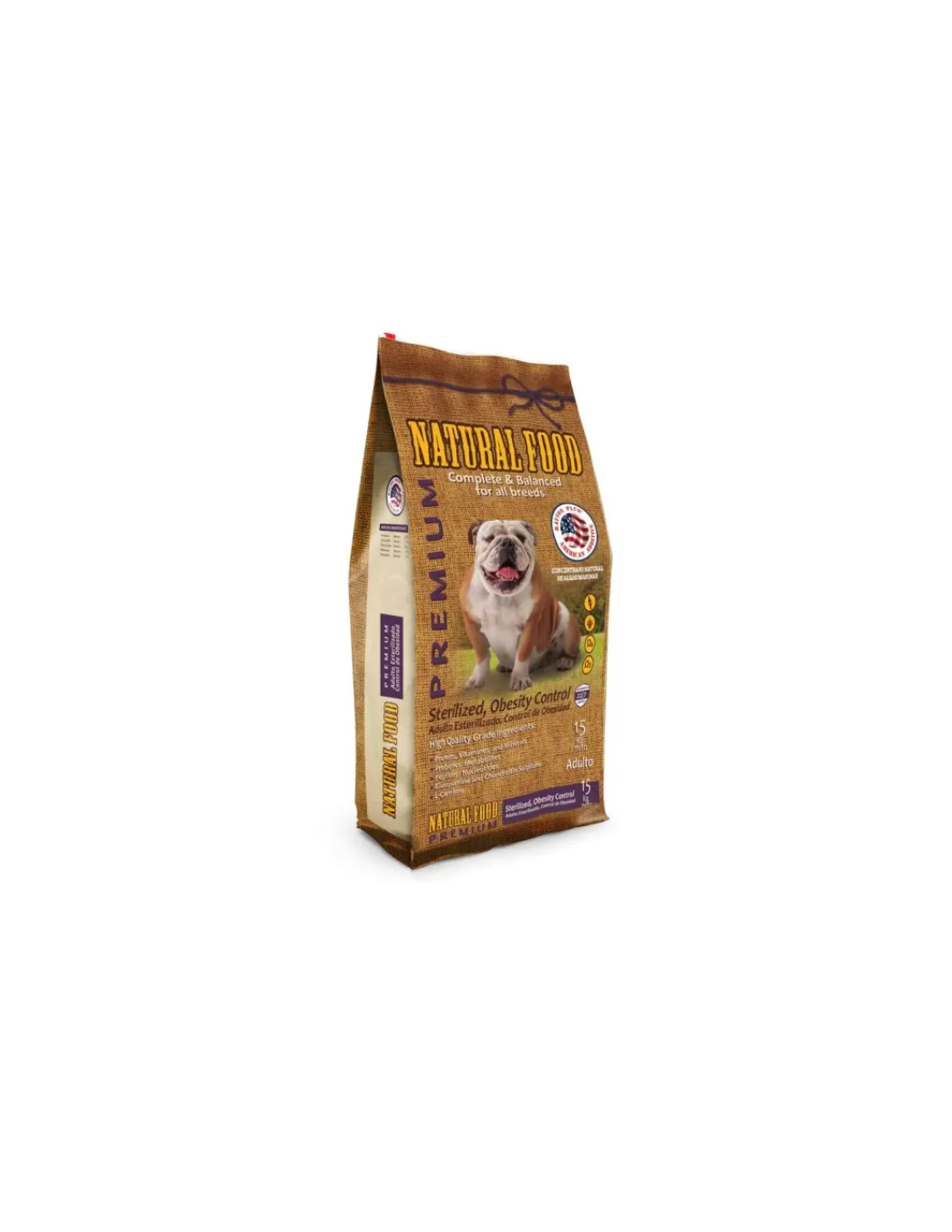 Sterilized Obesity Control 15 kg.*Natural Food Clearance