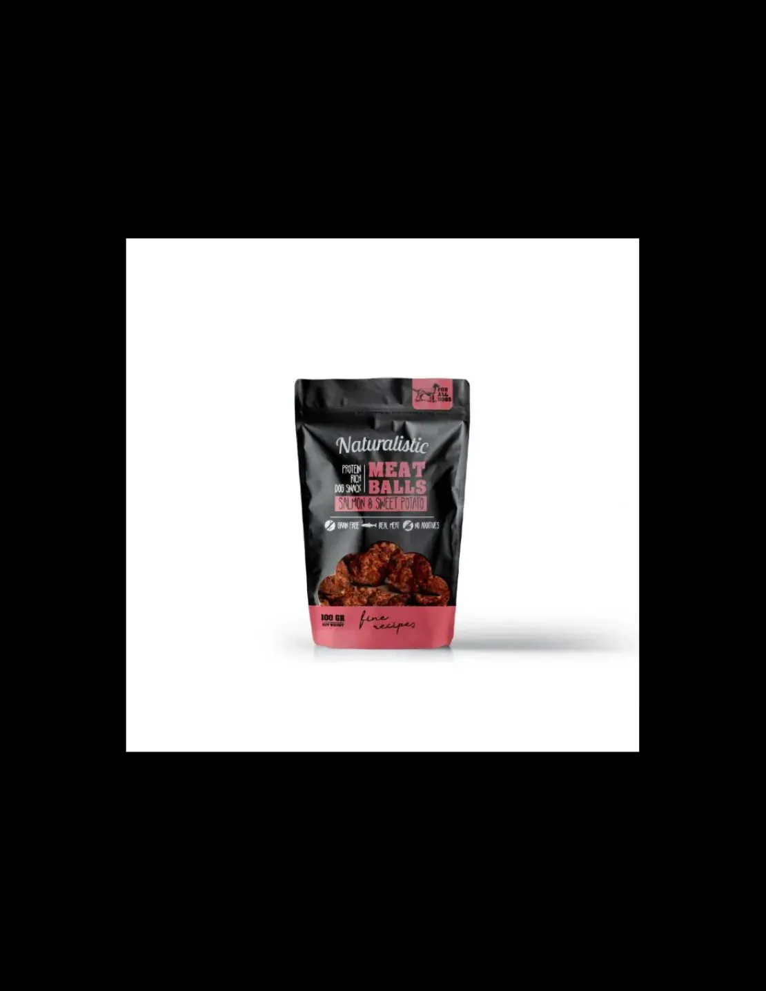 Meatballs Salmon & Sweet Potato 100 grs.*Naturalistic Sale