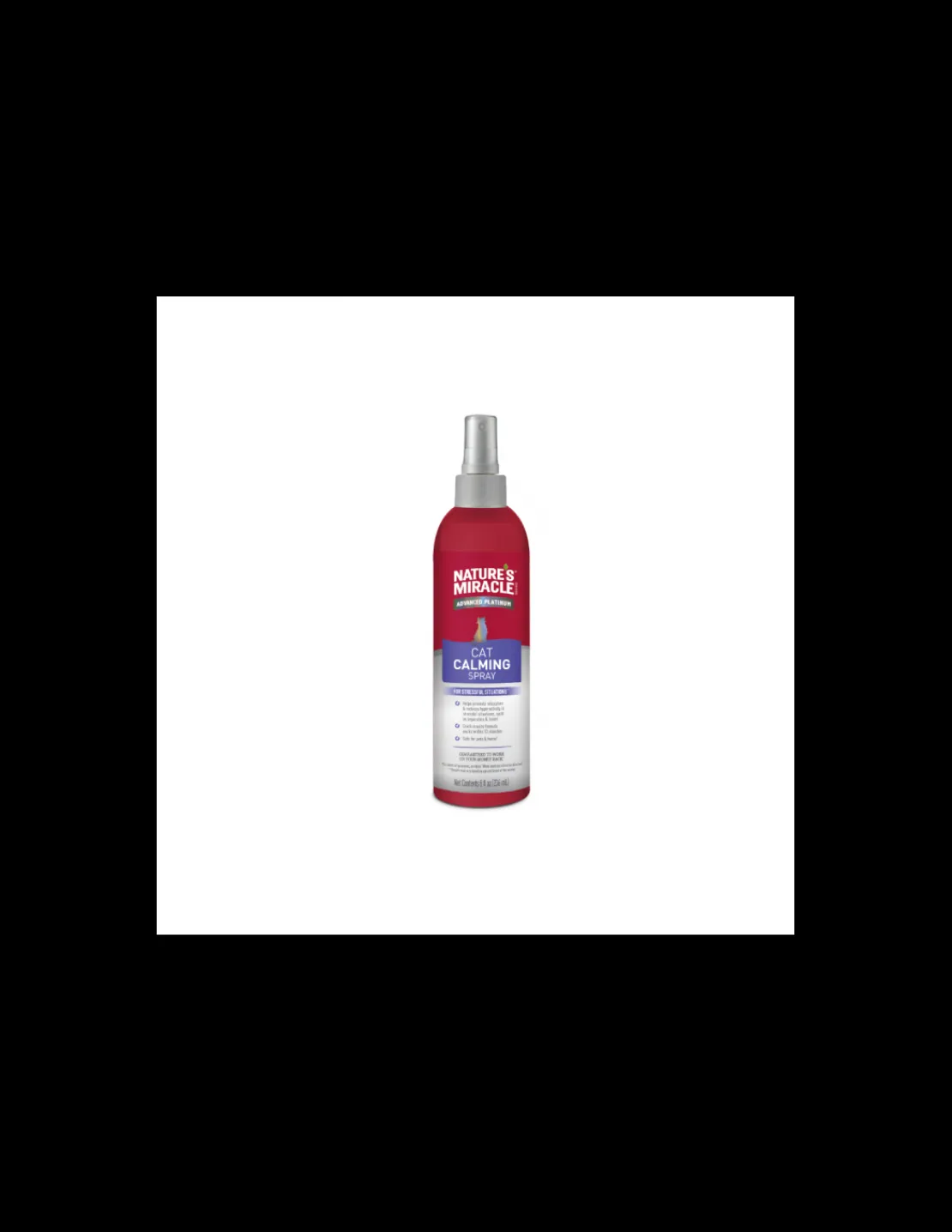 Calming Spray Gatos 236 ml.*Natures Miracle Outlet