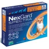 Spectra 3 Comprimidos 2 a 3,5 Kg.*Nexgard New
