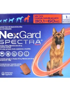 Spectra 3 Comprimidos 30 a 60 kg.*Nexgard Fashion