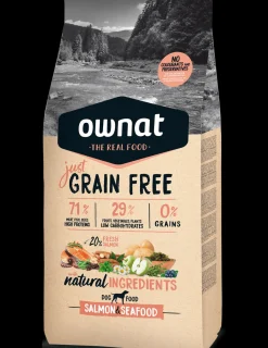 Just Grain Free Perro Salmon & Sea Food 14 kg.*Ownat Fashion
