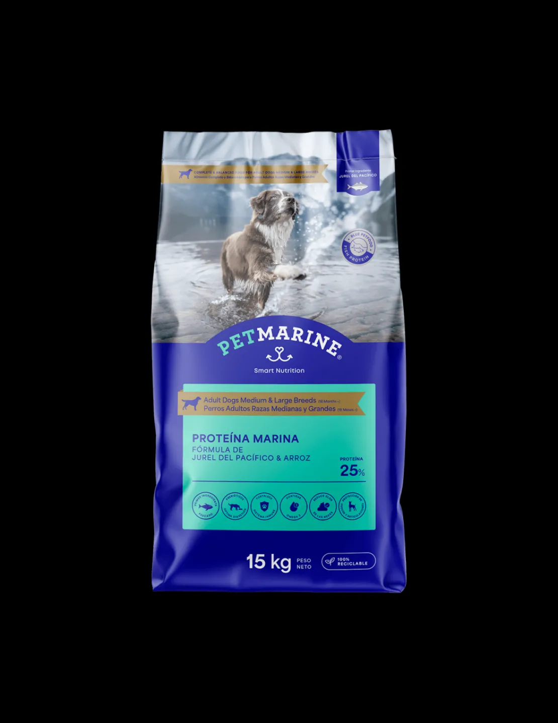 Adulto Razas Medianas y Grandes 15 kg.*Pet Marine Sale