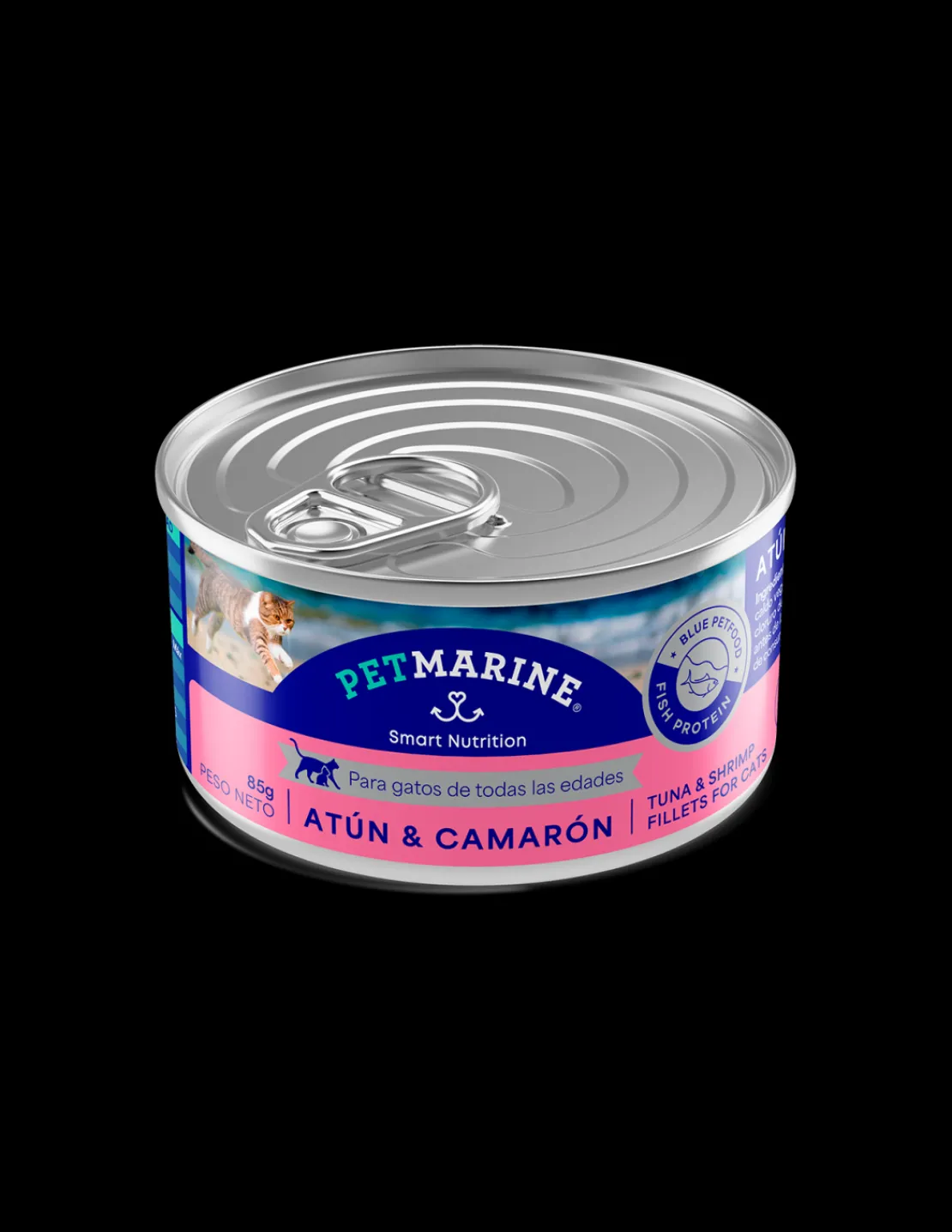 Gato Lata Atun & Camaron 85 grs.*Pet Marine Best