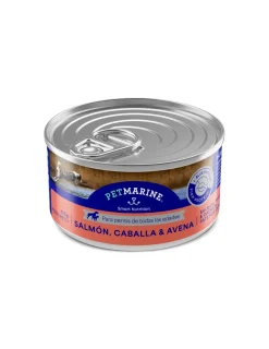 Perro Lata Salmon Caballa & Avena 170 grs.*Pet Marine Fashion